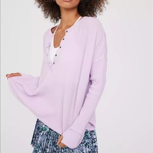 OFFLINE By Aerie Wow! Waffle Henley T-Shirt
